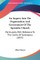 An Inquiry Into The Organization And Government Of The Apostolic Church