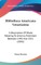 Bibliotheca Americana Vetustissima