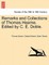 Remarks and Collections of Thomas Hearne. Edited by C. E. Doble.
