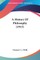 A History Of Philosophy (1915)