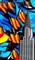 Iconic Chrysler Building New York City Sir Michael Huhn pop art Drawing Journal