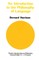 An Introduction to the Philosophy of Language