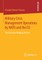 Military Crisis Management Operations by NATO and the Eu