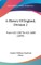 A History Of England, Division 2