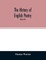 The history of English poetry