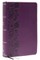 Kjv, Personal Size Large Print Single-Column Reference Bible, Leathersoft, Purple, Red Letter, Thumb Indexed, Comfort Print
