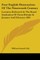 Four English Humourists Of The Nineteenth Century