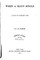 When a Man's Single, A Tale of Literary Life