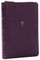 Nkjv, Compact Paragraph-Style Reference Bible, Leathersoft, Purple with Zipper, Red Letter, Comfort Print