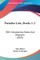 Paradise Lost, Books 1-2