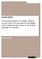 Müller, S: General situation of refugee children in view of