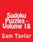 Sudoku Puzzles - Volume 18