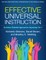 Effective Universal Instruction