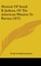 Memoir of Sarah B. Judson, of the American Mission to Burma (1872)
