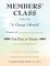 Members' Class, Study Guide