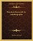 Theodore Roosevelt an Autobiography