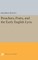 Preachers, Poets, and the Early English Lyric