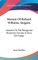 Memoir Of Richard Williams, Surgeon