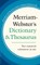 Merriam-Webster's Dictionary and Thesaurus