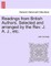 Readings from British Authors. Selected and Arranged by the REV. J. A. J., Etc.