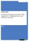 An Enhanced Reading of Jean Rhys' "Wide Sargasso Sea". Considering Source Texts Other than "Jane Eyre"