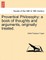 Proverbial Philosophy