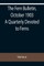 The Fern Bulletin, October 1903 A Quarterly Devoted to Ferns