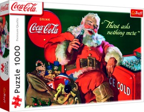 TREFL Puzzle Coca-Cola: Gifts from Santa Claus, 1000 pcs