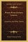 Poems from Eastern Sources