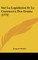 Sur La Legislation Et Le Commerce Des Grains (1775)