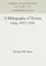 A Bibliography of Thomas Gray, 1917-1951