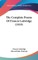 The Complete Poems Of Francis Ledwidge (1919)
