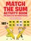 Match the Sum Activity Book for Would-Be Mathematicians