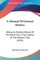 A Manual Of General History