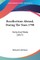 Recollections Abroad, During The Years 1790