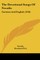 The Devotional Songs Of Novalis