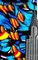Iconic Chrysler Building New York City Sir Michael Huhn pop art Drawing Journal