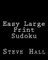 Easy Large Print Sudoku