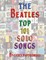 The Beatles Top 101 Solo Songs