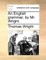 An English grammar, by Mr. Wright.
