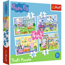 TREFL PEPPA PIG Puzzle 4 in 1 set