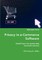Privacy in e-Commerce Software