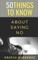 50 Things to Know about Saying No