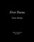 First Poems