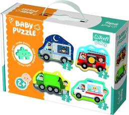 TREFL Baby puzzle set Cars