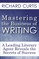 Mastering the Business of Writing