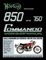 Norton 850 and 750 Commando Workshop Manual All Models from 1970 to 1975 (Part Number 06-5146)