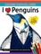 I love Penguin coloring Book for Adults