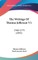 The Writings Of Thomas Jefferson V1