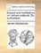 Essays and Meditations on Various Subjects. by a Physician.